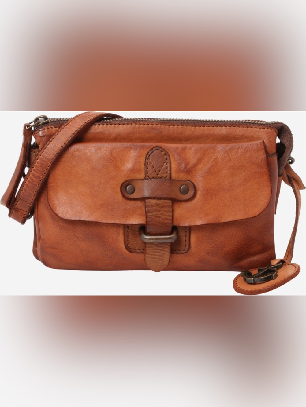 Harbour 2nd Urban Poets Logan Crossbody Leather Bag